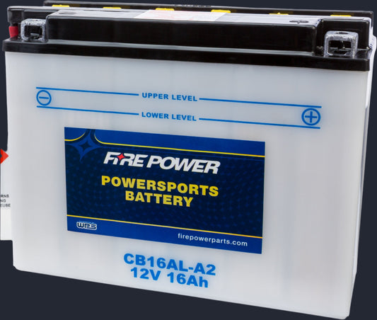 Battery W/Acid Cb16al A2 12v Heavy Duty