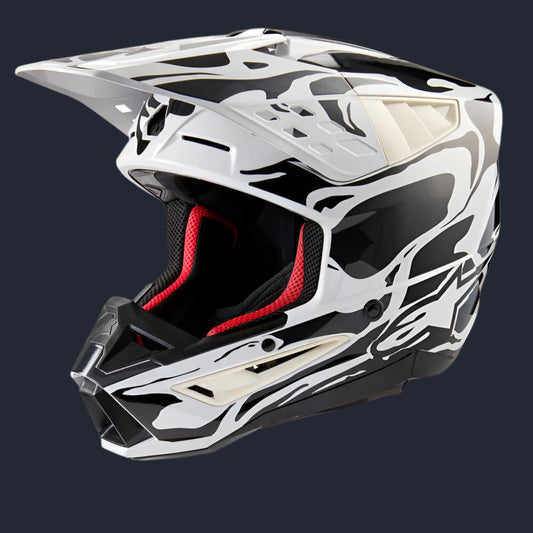 S M5 Mineral Helmet Cool Grey/Dark Grey Glossy