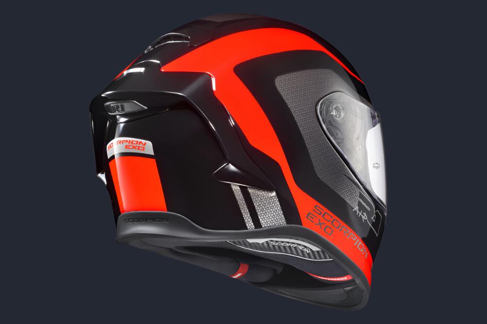 Exo R1 Air Full Face Helmet Hive Red/Black