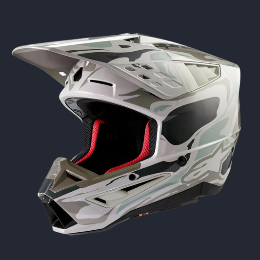 S M5 Mineral Helmet Warm Gry/Celadon Grn Glsy