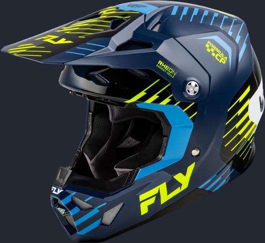 Formula Cp Slice Helmet Navy/Hi Vis/White