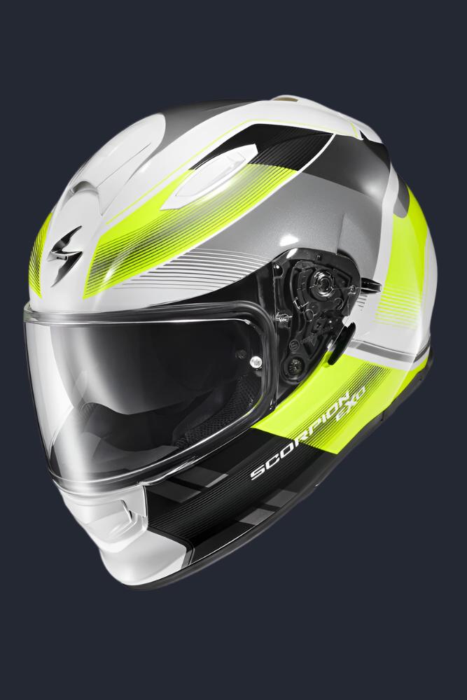 Ryzer Full Face Helmet Edge Hi Viz