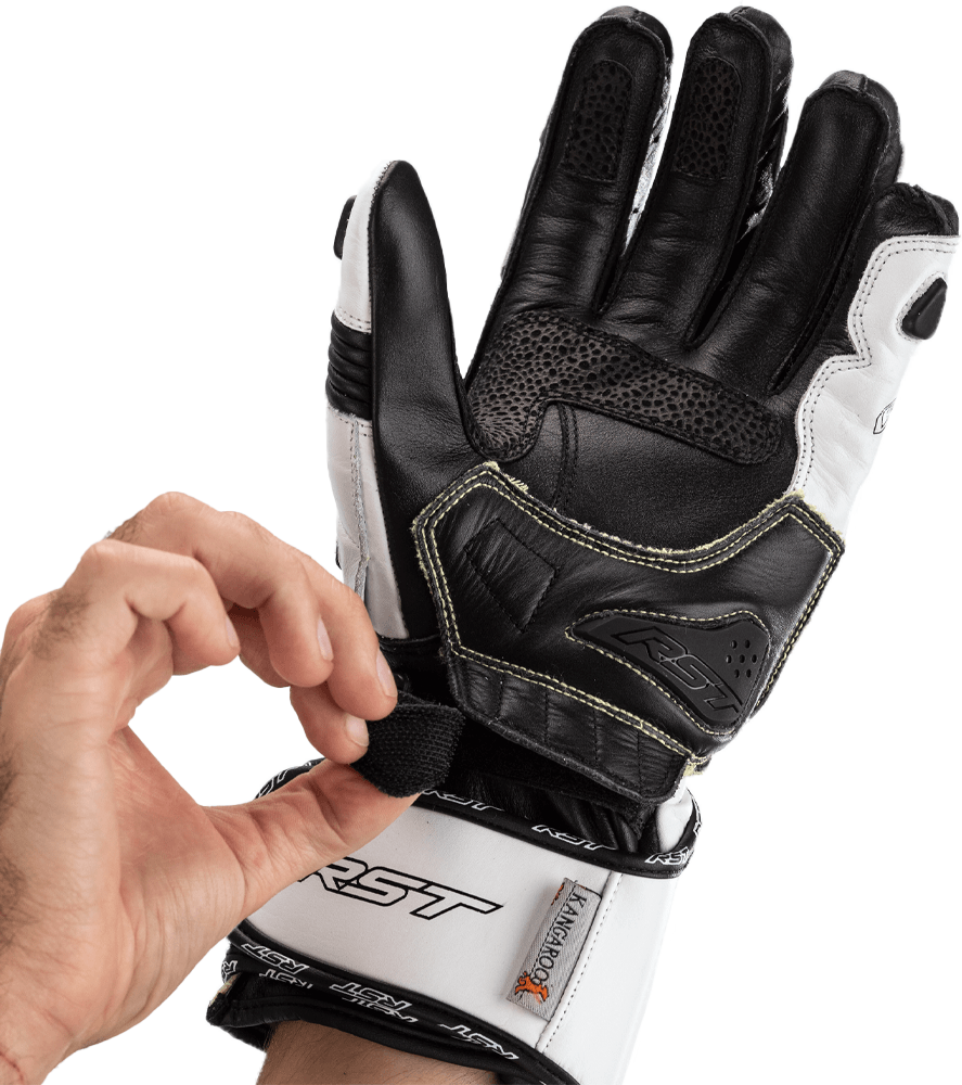 Tractech Evo 4 Ce Glove White/White/Black Sm