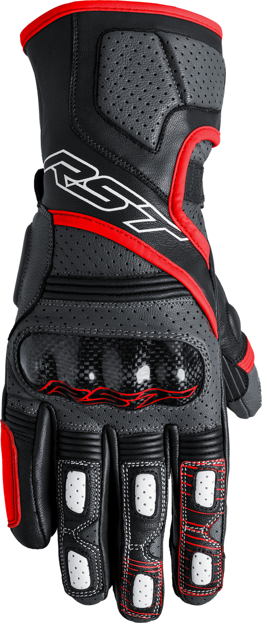 RST Fulcrum CE Glove Grey/Red/Black