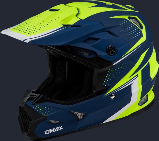 Mx 96 502 Helmet Matte Blue/Green