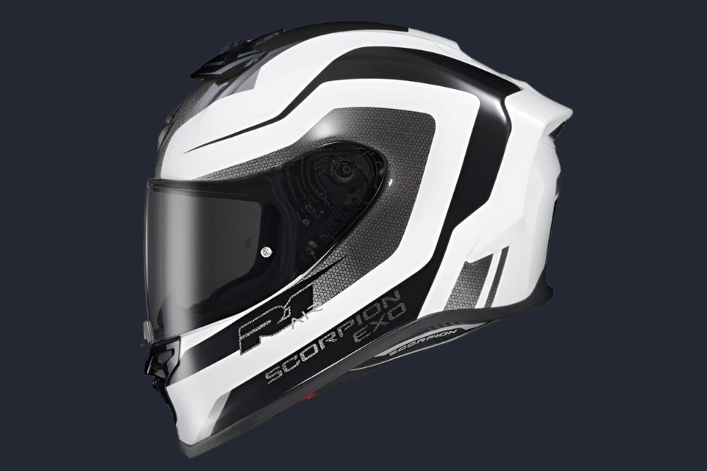 Exo R1 Air Full Face Helmet Hive White/Black