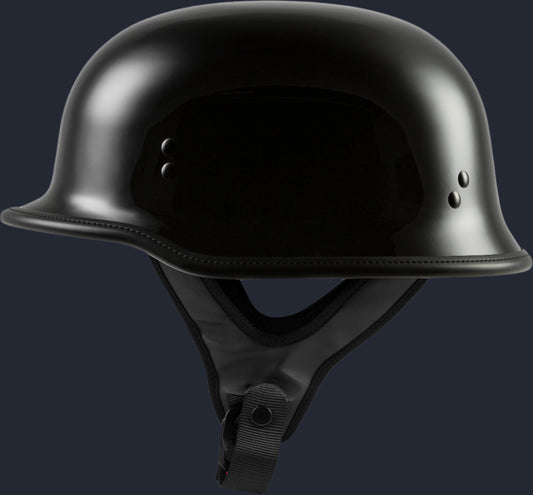 9mm German Beanie Helmet Gloss Black