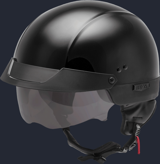 Hh 75 Half Helmet Black