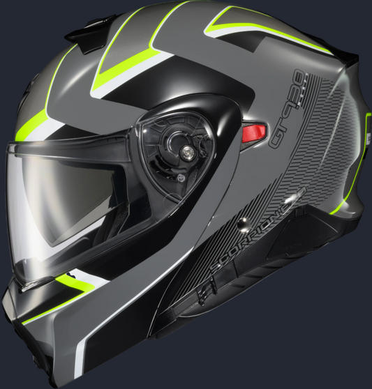 Exo Gt930 Transformer Helmet Morph Grey/Hi Viz