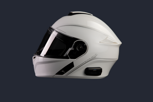 Outrush R Flip Up Helmet Glossy White