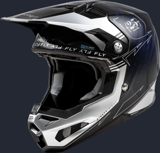 Formula S Carbon Legacy Helmet Blue Carbon/Silver