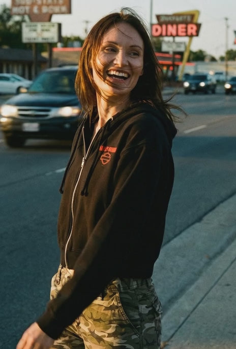 Harley Davidson Cotton Hoody Black